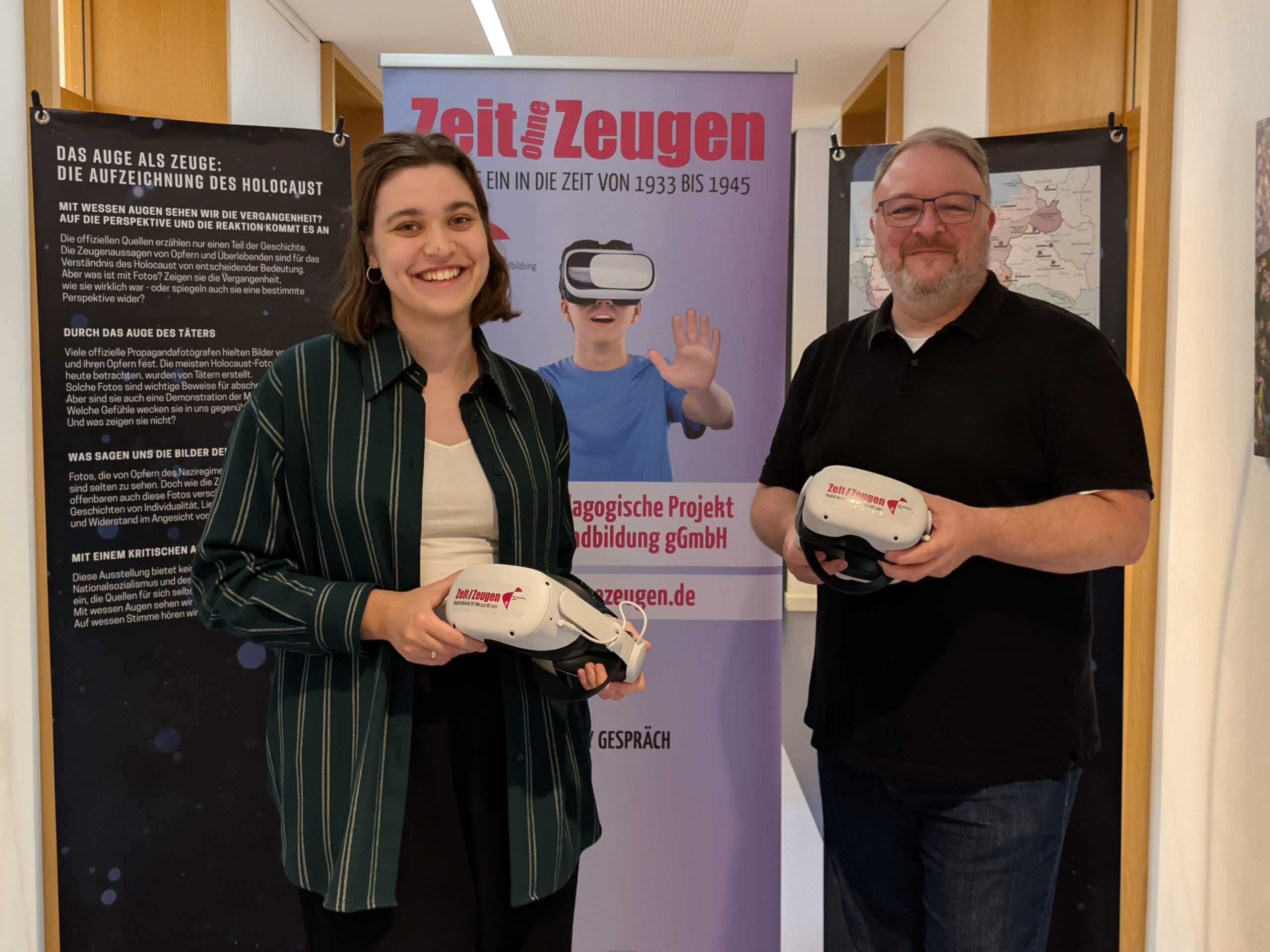 Das Projekt "zeit ohne Zeugen" wurde für den Margot Friedländer Preis 2026 nominiert.